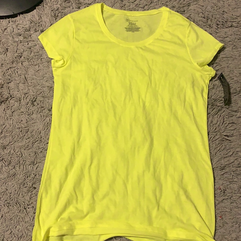 Neon Yellow T-shirt XL